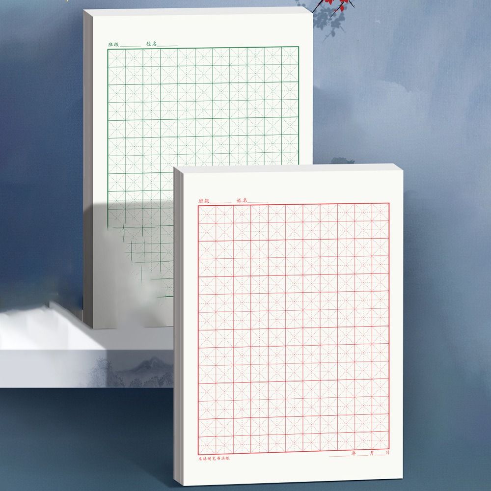 Chinese Calligraphy Practice Book - Typologies Calligraphy Practice Paper Durable Multi-purpose