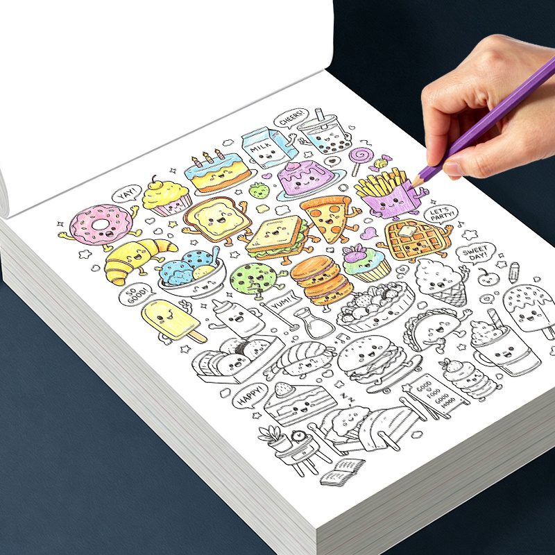 16 Pages Little Doodles Adult  - огляд і ціна Adult Coloring Book Stress Relief