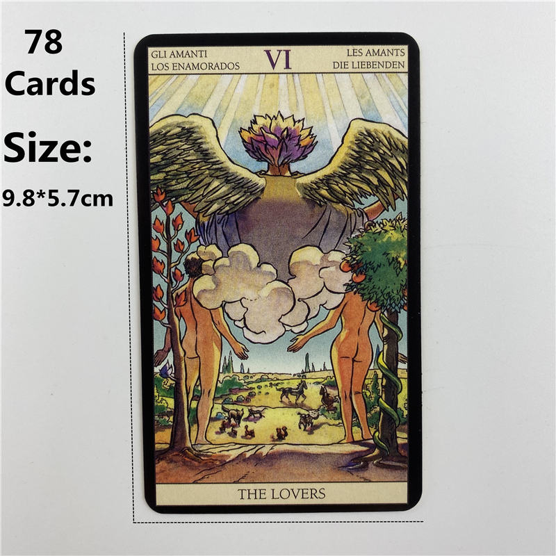 Metal Box Gilded Edition Back  - огляд і ціна Tarot Deck With Guidebook