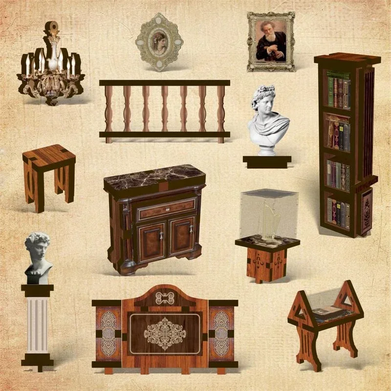 The philosophical Library Book - огляд і ціна Diy Wooden Book Nook Kit Shelf Insert