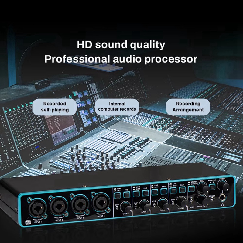 Audio Interface Sound Card Pro - огляд і ціна Music