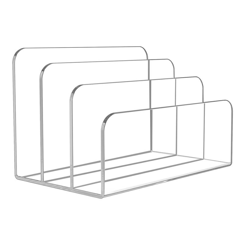Voltvibe-3 Sections Clear Acry - огляд і ціна Clear Acrylic Book Stand Holder